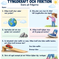 Tyngdkraft och friktion!