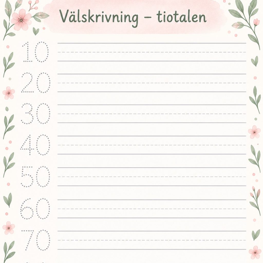 Välskrivning! 10-100!