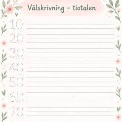 Välskrivning! 10-100!