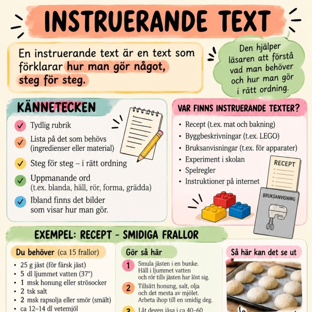 Instruerande text