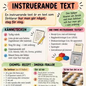 Instruerande text