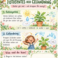 Fotosyntes och cellandning!