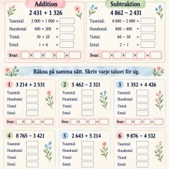 Talsorter för sig!