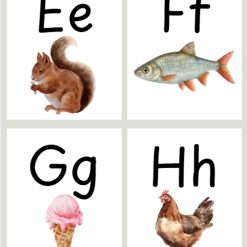 Väggalfabet A-Ö