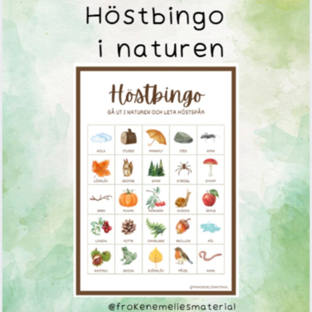Höstbingo