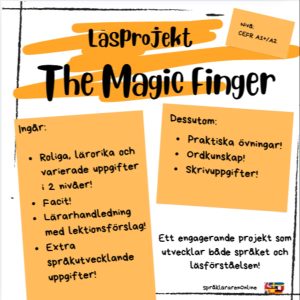 Läsprojekt The Magic Finger