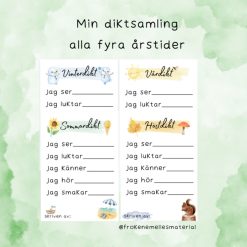 Min diktsamling alla fyra årstider