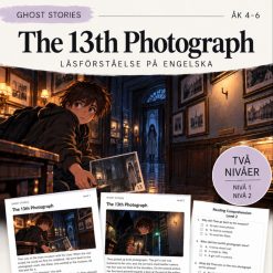 Ghost Stories – The 13th Photograph, Läsförståelse engelska åk 4–6, Nivå 1 & 2