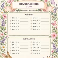 Huvudräkning Addition och Subtraktion!