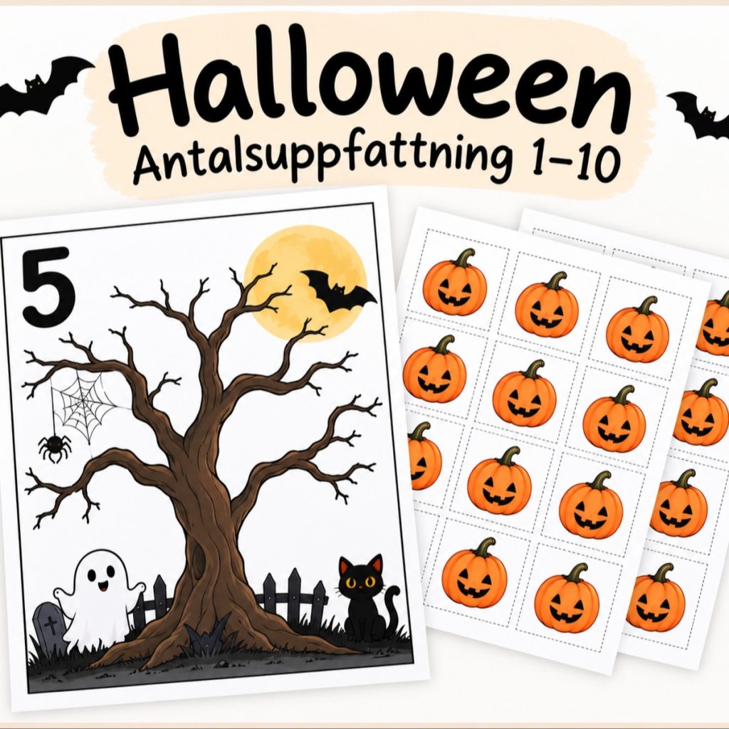 antalsuppfattning Halloween