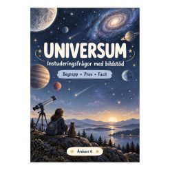 Universum åk 6 – instuderingsfrågor med bildstöd, begrepp, prov & facit