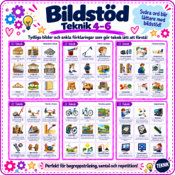 Bldstöd Teknik 4-6